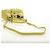 Borsa PRADA in pelle 2way Giallo Argento Auth 184870SAM - vista 9