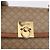 Céline Borsa CELINE Macadam Canvas PVC Beige Oro Auth 186876 D'oro - vista 18