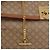 Céline Borsa CELINE Macadam Canvas PVC Beige Oro Auth 186876 D'oro - vista 19