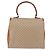 Céline Borsa CELINE Macadam Canvas PVC Beige Oro Auth 186876 D'oro - vista 2