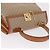 Céline Borsa CELINE Macadam Canvas PVC Beige Oro Auth 186876 D'oro - vista 6
