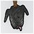 LOUIS VUITTON Catgram Porte Cles Porto Address Charm Black MP2281 Auth 185764M Nero - vista 2