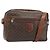 Céline Borsa a Spalla CELINE Macadam Canvas PVC Pelle Marrone Oro Auth 186814 D'oro
