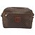 Céline Borsa a Spalla CELINE Macadam Canvas PVC Pelle Marrone Oro Auth 186814 D'oro - vista 13