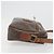 Céline Borsa a Spalla CELINE Macadam Canvas PVC Pelle Marrone Oro Auth 186814 D'oro - vista 3