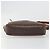 Céline Borsa a Spalla CELINE Macadam Canvas PVC Pelle Marrone Oro Auth 186814 D'oro - vista 5