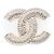 Spilla Chanel Maxi Oro Champagne e Strass D'oro