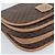 Céline Borsa a Spalla CELINE Macadam Canvas PVC Pelle Marrone Oro Auth BA13476 D'oro - vista 15