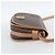 Céline Borsa a Spalla CELINE Macadam Canvas PVC Pelle Marrone Oro Auth BA13476 D'oro - vista 4
