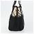 Borsa a mano BURBERRY Nova Check in nylon Beige Nero Argento Auth 187375A - vista 4