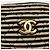CHANEL Matelasse Chain Shoulder Bag Canvas Beige Gold CC Auth 185766 D'oro - vista 18