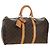 LOUIS VUITTON Monogram Keepall 45 Boston Bag M41428 LV Auth 184996V Monogramma