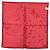 CARTIER Mini Scarf Leopard Silk Red Auth am11882M Rosso - vista 7