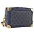 LOUIS VUITTON Monogram Denim Soft Trunk Bag Blue M44723 LV Auth 187612SAM