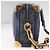 LOUIS VUITTON Monogram Denim Soft Trunk Bag Blue M44723 LV Auth 187612SAM - vista 4