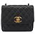 Borsa a Spalla CHANEL Chain Matelasse in Pelle Caviar Nera con CC Oro Autentica 186150V - vista 13