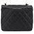 Borsa a Spalla CHANEL Chain Matelasse in Pelle Caviar Nera con CC Oro Autentica 186150V - vista 2