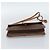 Céline CELINE Macadam Canvas Schultertasche PVC Leder Braun Gold Auth ka4803 Golden - Ansicht 5