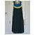 Abito lungo plissé multicolore Pinko Blu Giallo Verde scuro - vista 3