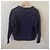 Burberry Cardigan aus reiner Schurwolle Dunkelblau - Ansicht 2
