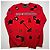 Love Moschino Roter Wollpullover Gym-Motive Schwarz Weiß - Ansicht 3
