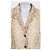 Eng anliegende Jacke aus beigem Lammleder Prada L - Ansicht 4