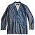 Autre Marque Marlboro Classics Herren Lederblazer Jacke Schwarz