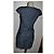 Vestido em denim Ermanno Scervino Street Azul - vista 3