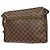 Louis Vuitton Melville Messenger Damier Ebene Marrone - vista 2