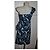 Luisa Spagnoli Vestido Estampado Abstracto Blanco Azul Azul oscuro - vista 4