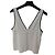 The Kooples Top blanco con encaje negro