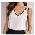 The Kooples Top blanco con encaje negro - vista 3