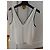 The Kooples Top blanco con encaje negro - vista 4