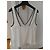 The Kooples Top blanco con encaje negro - vista 5
