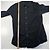 Camicia in cotone nera Love Moschino con dettaglio logo Nero - vista 6