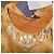 Top de seda dourado Miu Miu com decote decorado Bronze - vista 7
