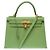 Hermès HERMES Kelly 28 Tasche aus grünem Leder - 103667 - Ansicht 2