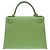 Hermès HERMES Kelly 28 Tasche aus grünem Leder - 103667 - Ansicht 3