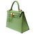 Hermès HERMES Kelly 28 Tasche aus grünem Leder - 103667 - Ansicht 4