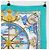 Hermès Hermes Vive le Vent Carré 90 Sciarpa in seta Multicolore Verde - vista 3