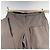 Pantalones de mezcla de algodón beige para mujer Prada Talla 46 - vista 3