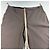 Pantalones de mezcla de algodón beige para mujer Prada Talla 46 - vista 5