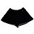 Short de punto plisado negro Jacquemus