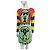 Moschino Mini Vestido Estampado Cara Pop Art Negro Roja Azul Verde Amarillo
