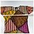 Top de malla patchwork "Soleil" Jean Paul Gaultier Castaño Negro Blanco Roja Multicolor Púrpura Amarillo - vista 4