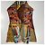 Top de malla patchwork "Soleil" Jean Paul Gaultier Castaño Negro Blanco Roja Multicolor Púrpura Amarillo - vista 8
