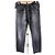 Medusa Jeans in Denim Nero Lavato da Uomo Versace Grigio antracite