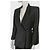 Thierry Mugler Mugler Completo Pantalone Lana Blu Navy Righe Rosse - vista 5