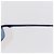Anna Sui Gafas de sol rectangulares azules con mariposas de strass - vista 3