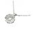 Autre Marque Collana di Diamanti PT900 PT850 Argento - vista 4